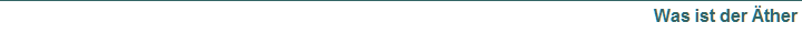 Was ist der �ther