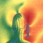 thermische Erw�rmung am Ohr